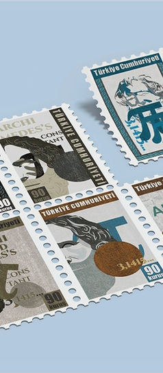 Turkish Postage Stamps-Sıla Bahçivan