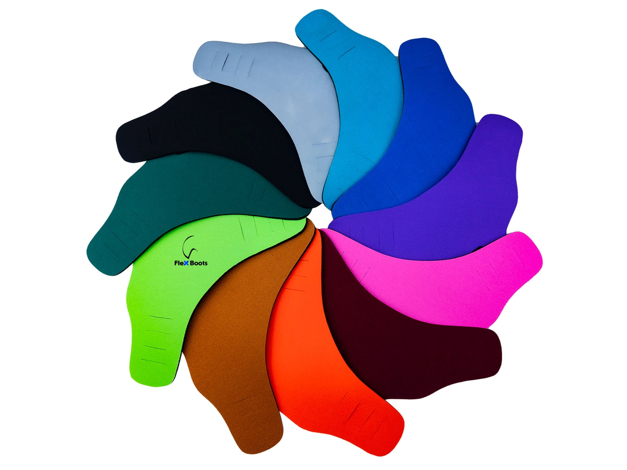Guêtres néoprène Flex – choix de couleurs pour différencier les pieds