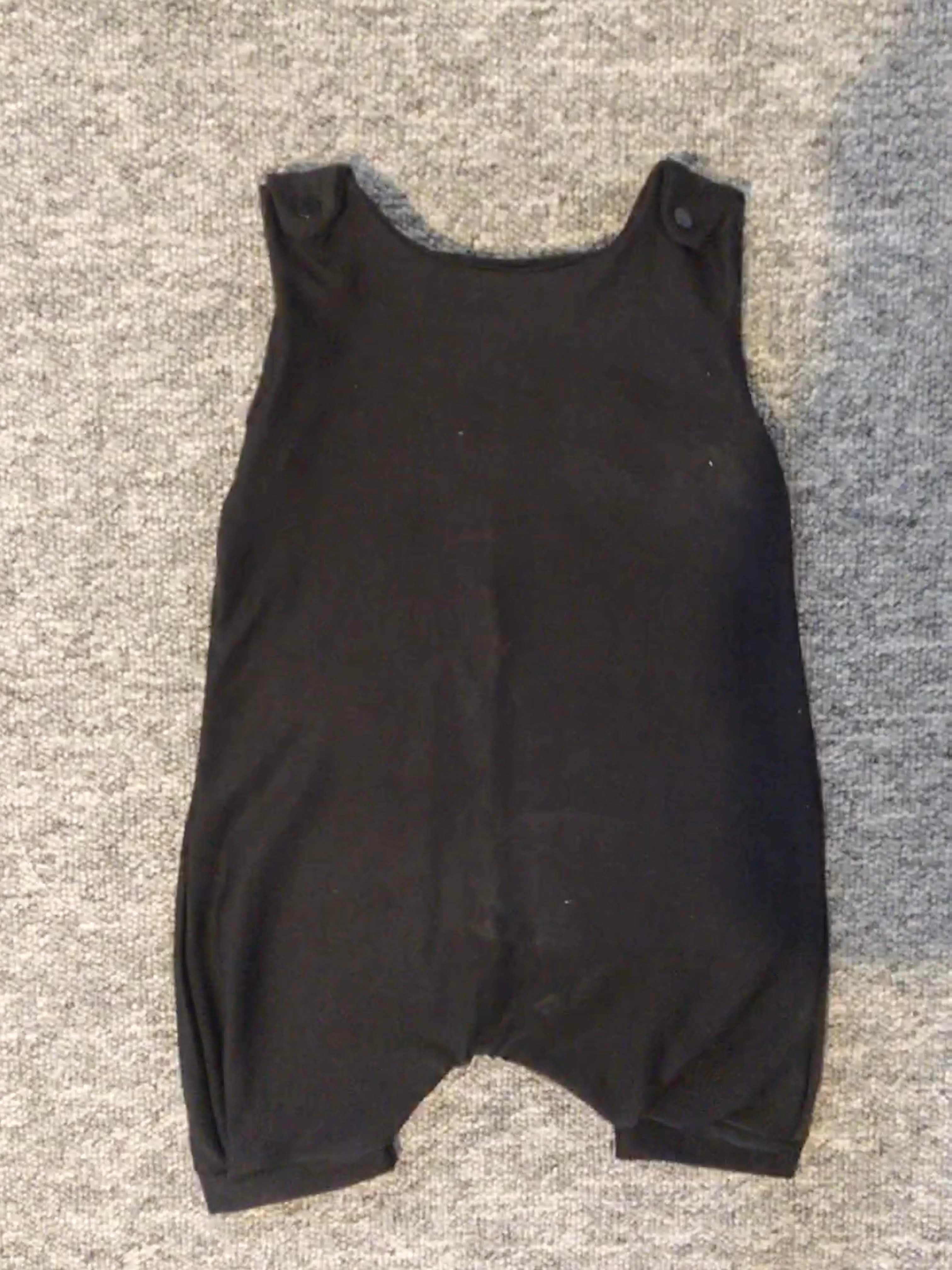 Ribbed Short Leg Romper/Jumpsuit