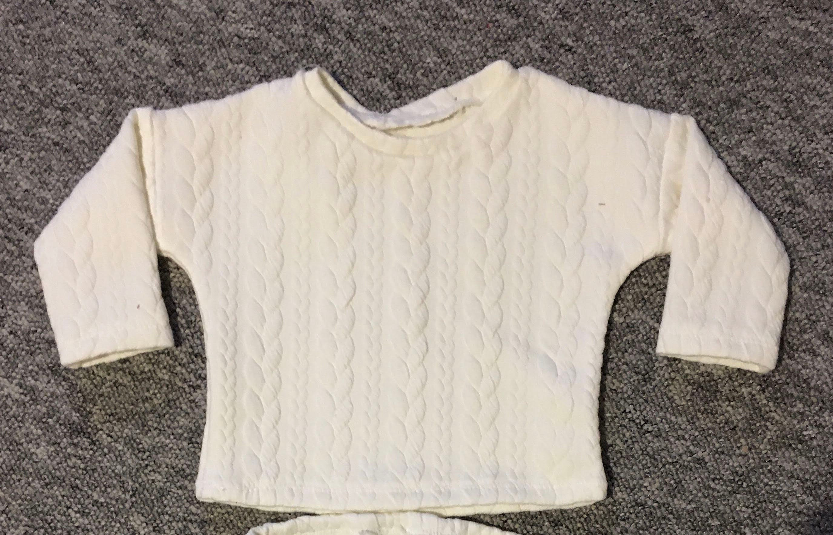Cable Knit Lounge Top