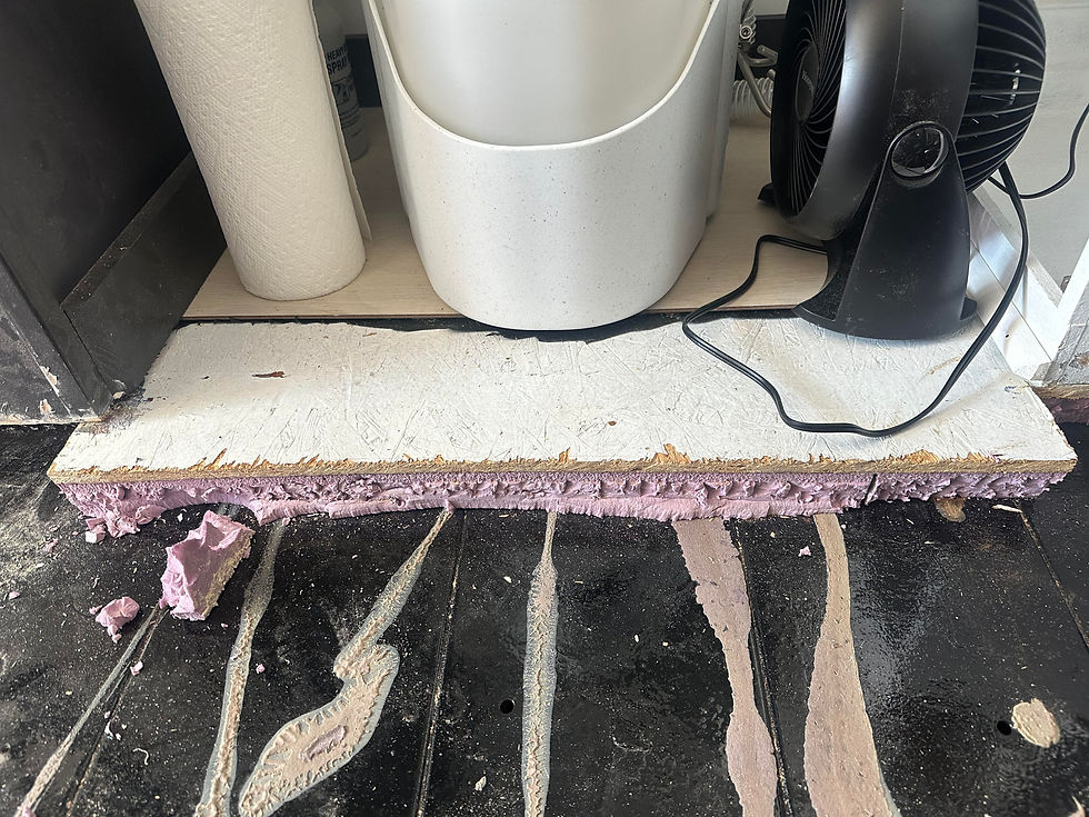 Cut Polymer Foam