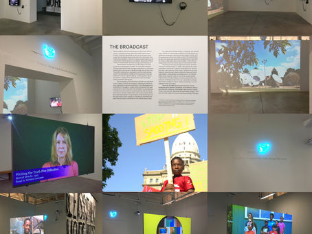 The Broadcast at the Broad Museum of Art, MSU, East Lansing showing until April 5