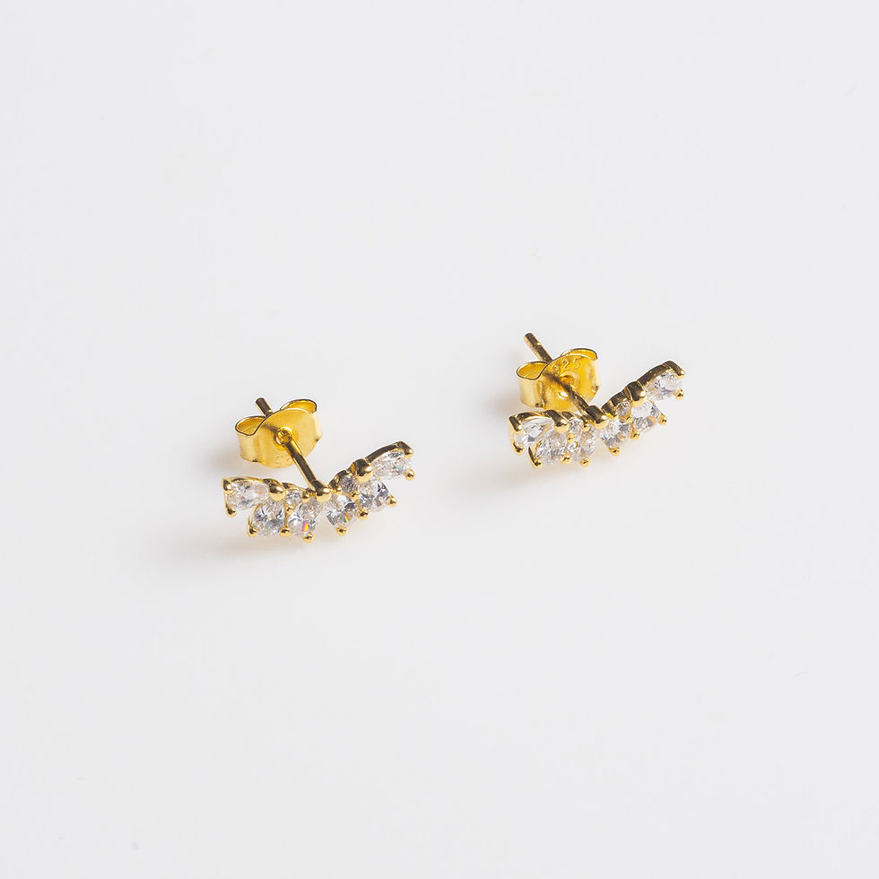 Aretes mariposa