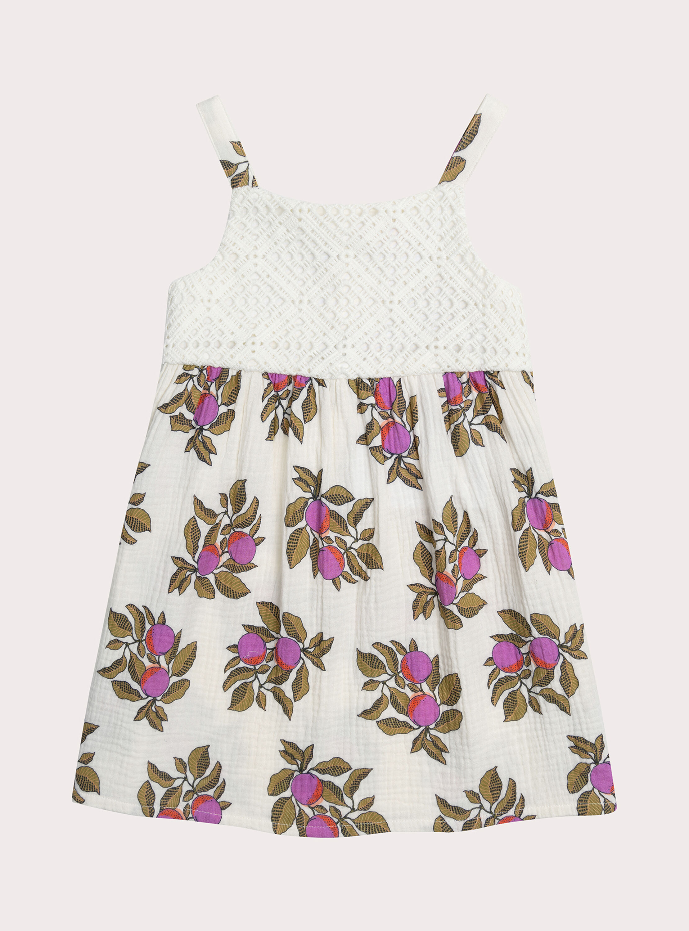 DARK OFF WHITE DRESS