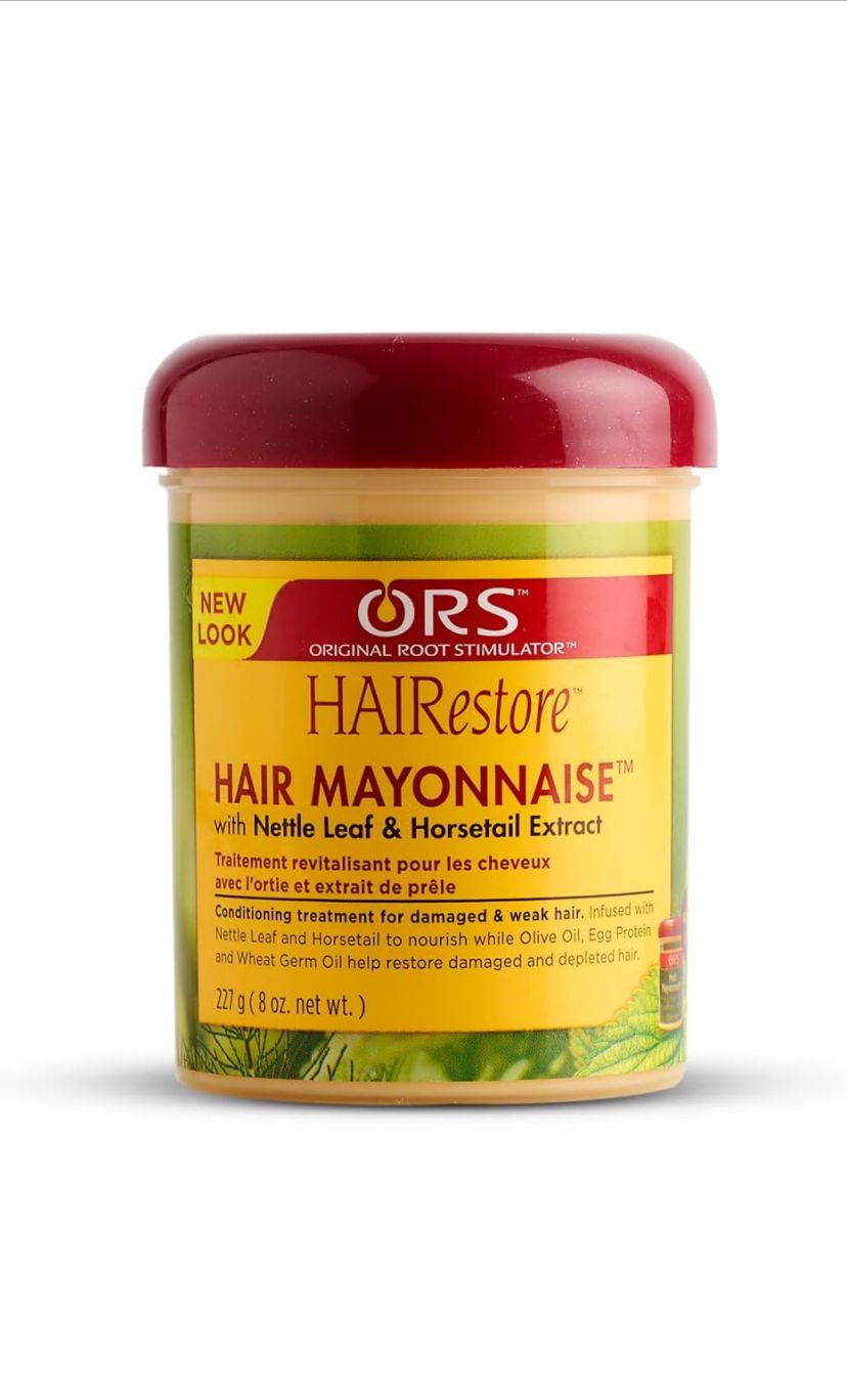 Organic Root Stimulator Hair Restore Hair Mayonnaise Treatment with Nettle Leaf