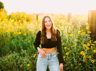 haley | bold, colorful senior session