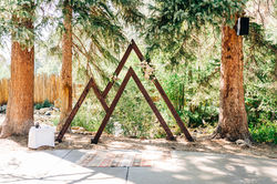 Mountain arch at blackstone rivers ranch