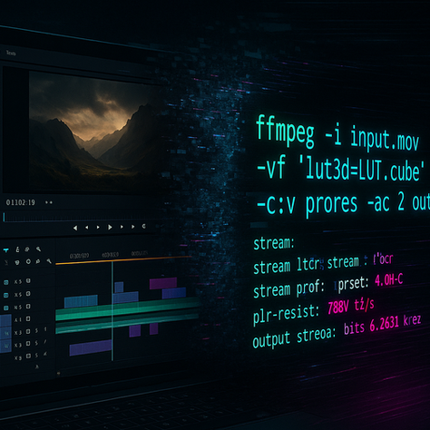 Cómo Usar FFmpeg y la terminal en Postproducción: Casos Reales y Scripts Útiles