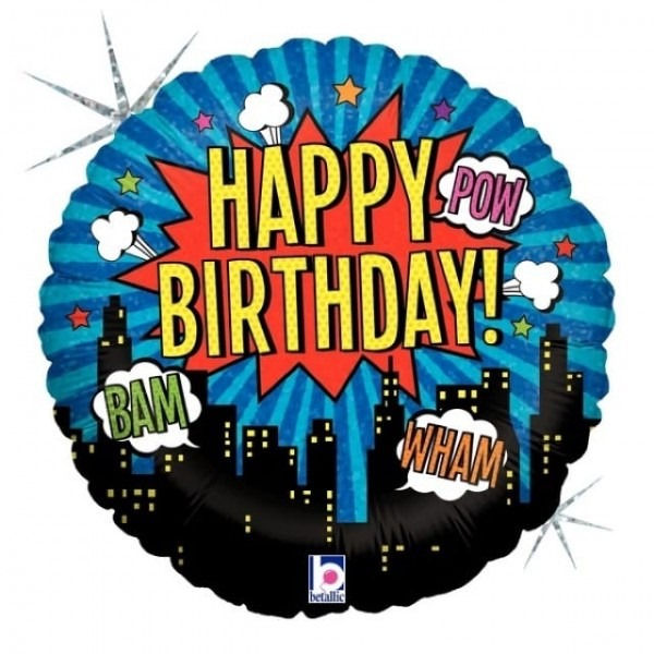 Thumbnail: Birthday Hero Comic Cluster