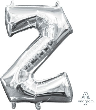 40" Letter "Z" Helium Balloon