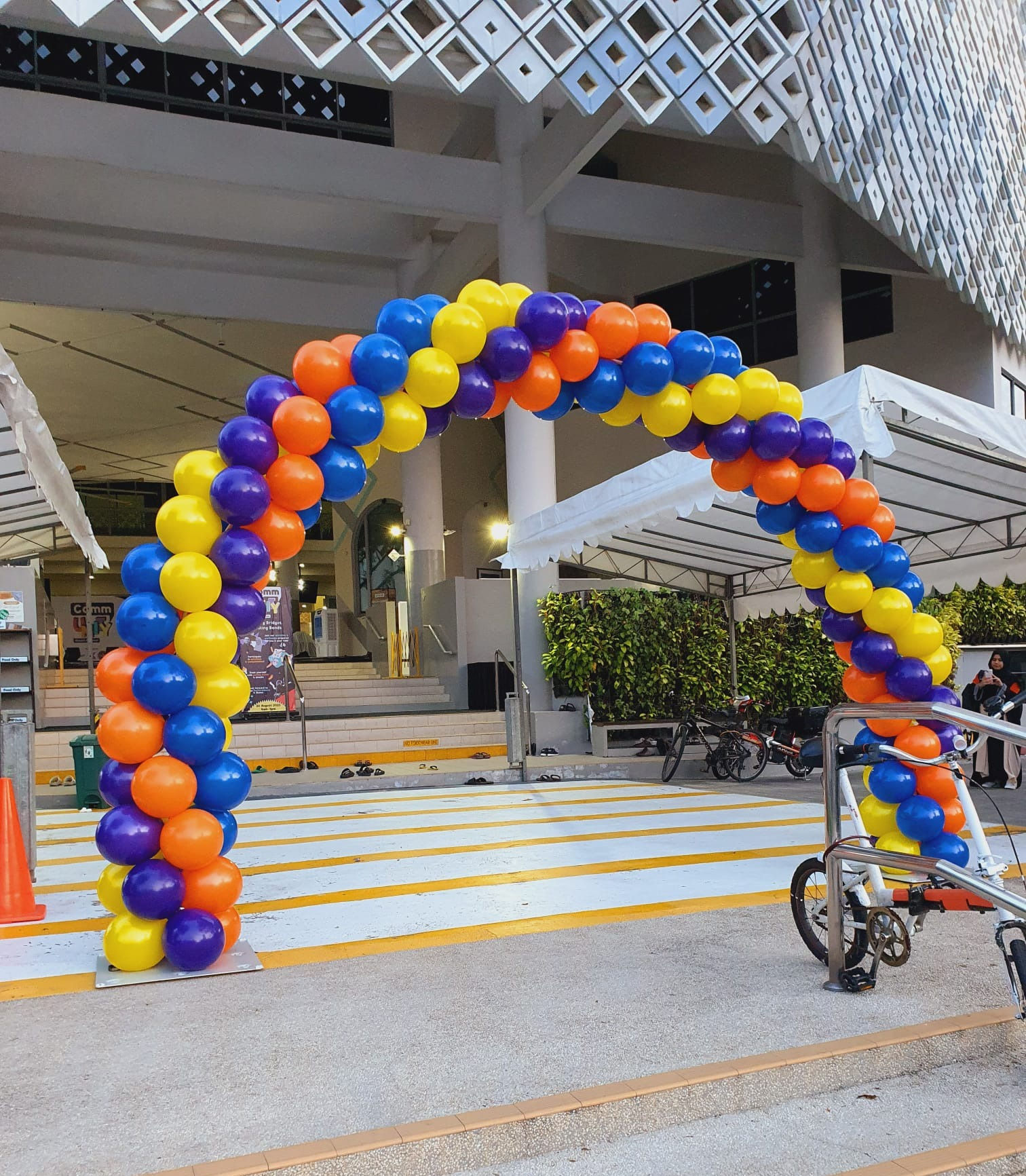Classic Outdoor Balloon Arch (Setup & Teardown Included)