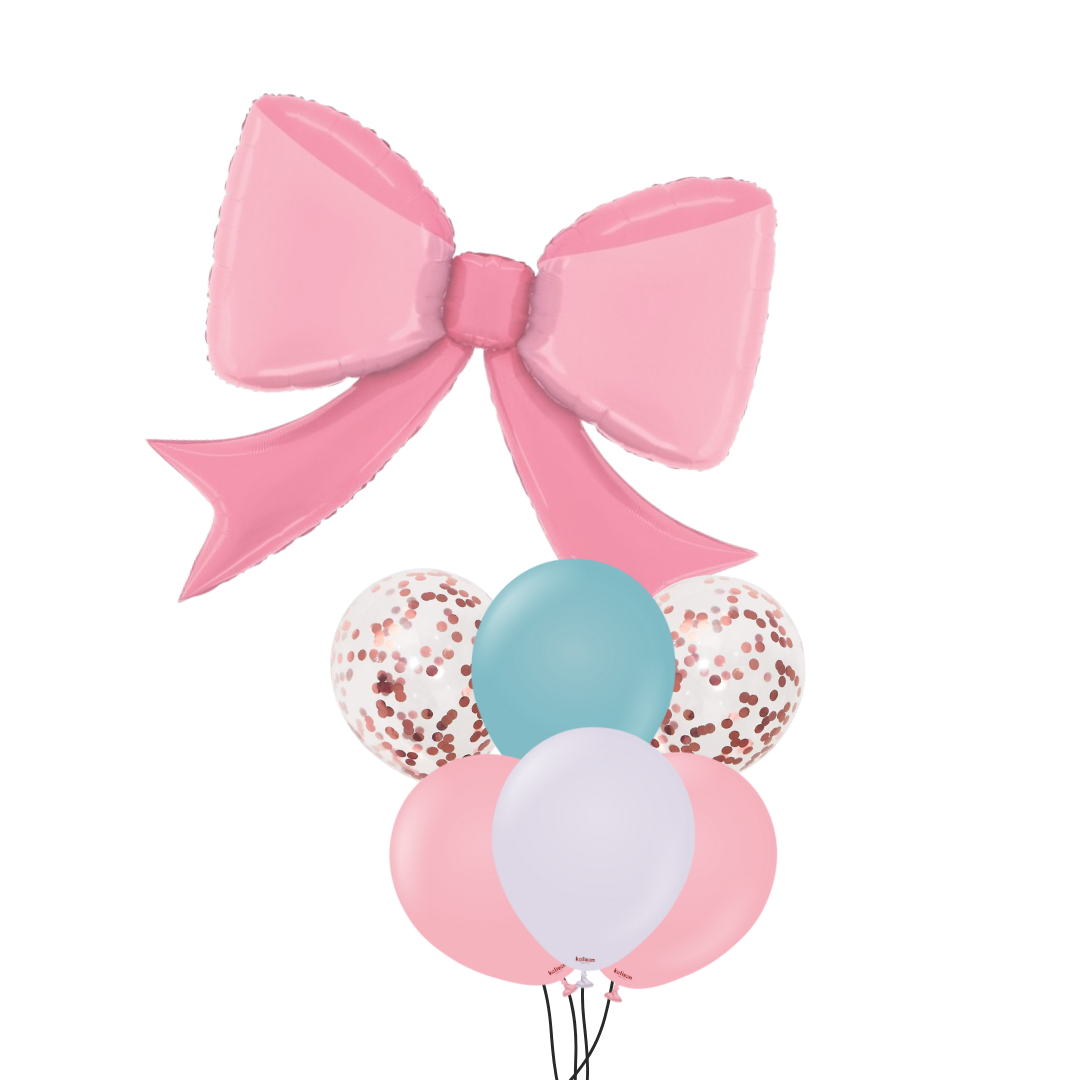 XL Pretty Pink Bow Cluster