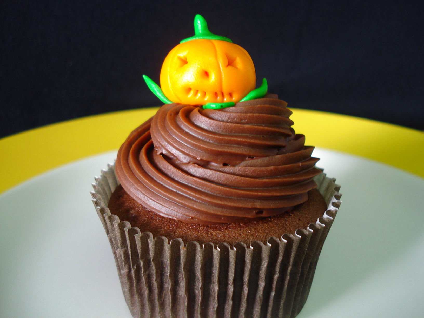 Cupcake de Halloween: Pumpkin