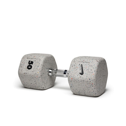 Nike Grind Dumbbells - All Sizes DGHL-1150_SINGLE-3Q_FA24_50LB-DB-Grind_0109 (1)