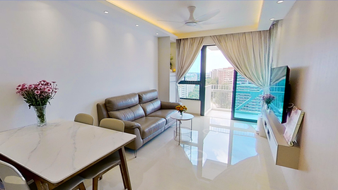 Glass sliding door
