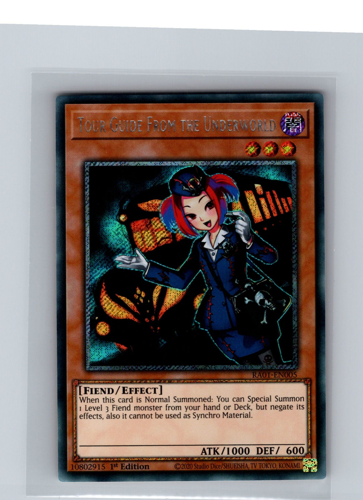 Fiendsmith Engraver (PUR) 1st Edition Prismatic Ultimate Rare Quarter Century St - Front