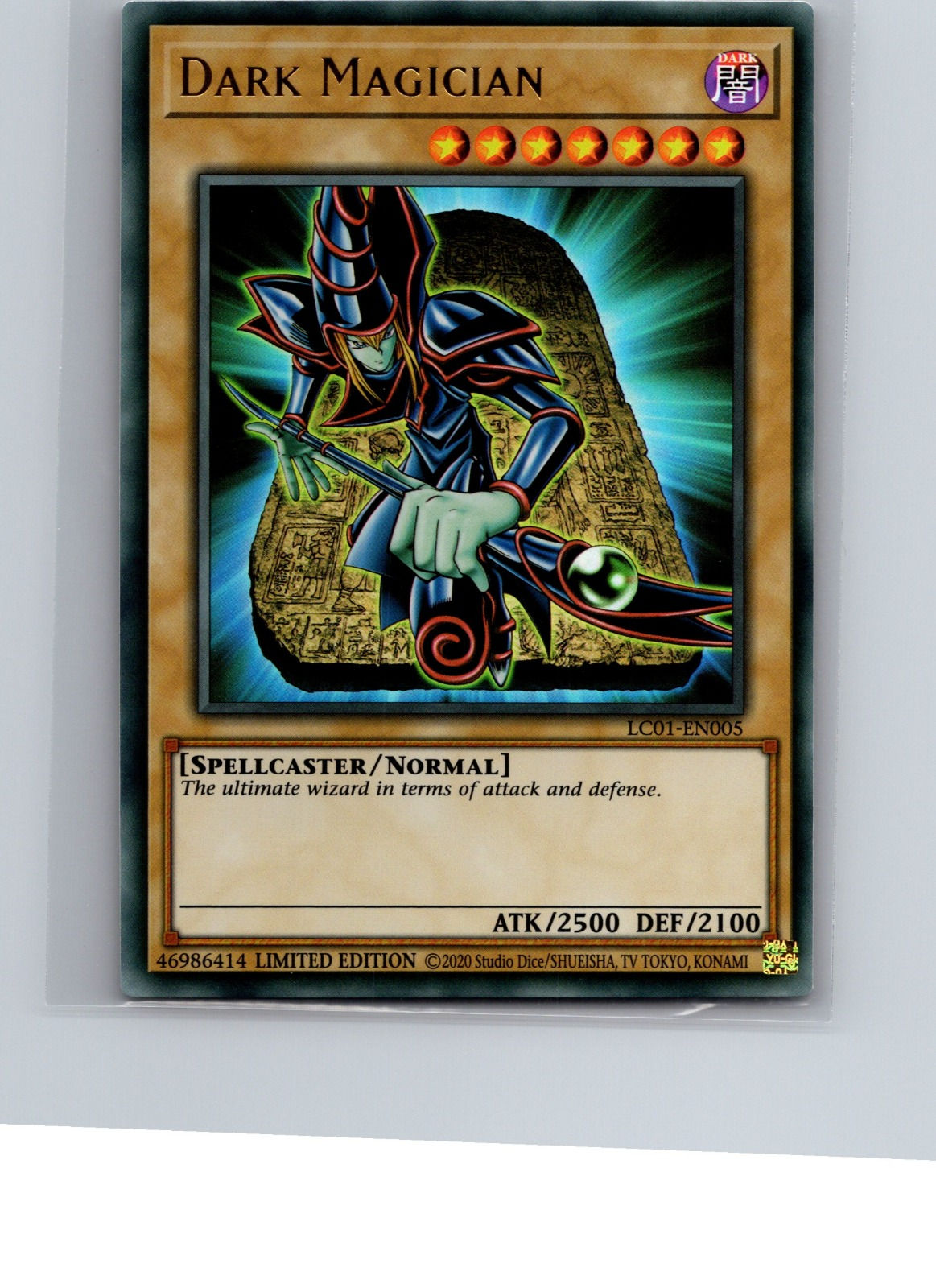 Dark Magician 1st Edition Common 2-Player Starter Set STAX-EN005 NM - Front