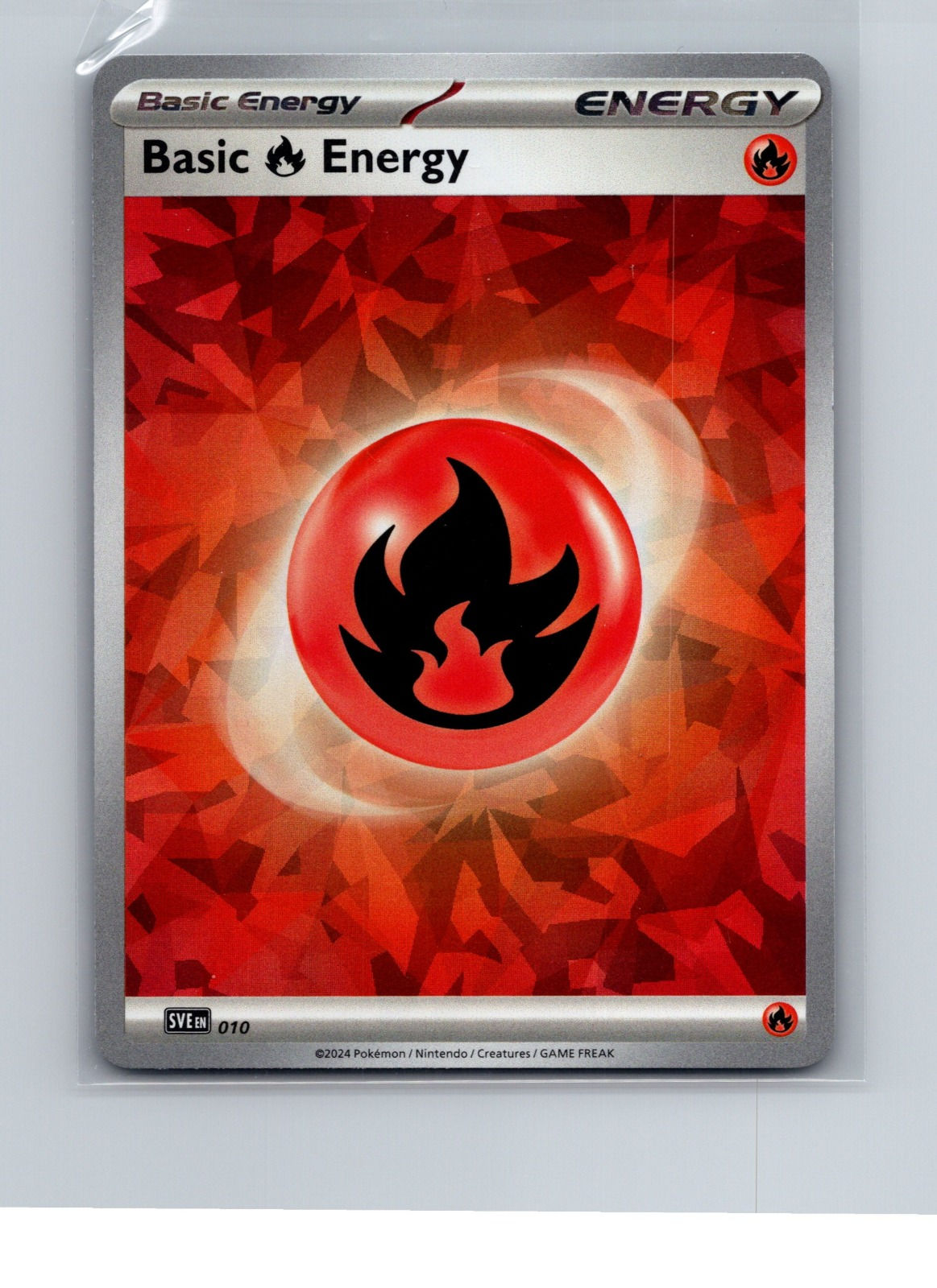 Basic Fire Energy Reverse Holo Common SV: Shrouded Fable 2 NM - Front