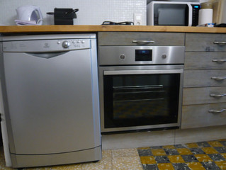 The new oven is in!