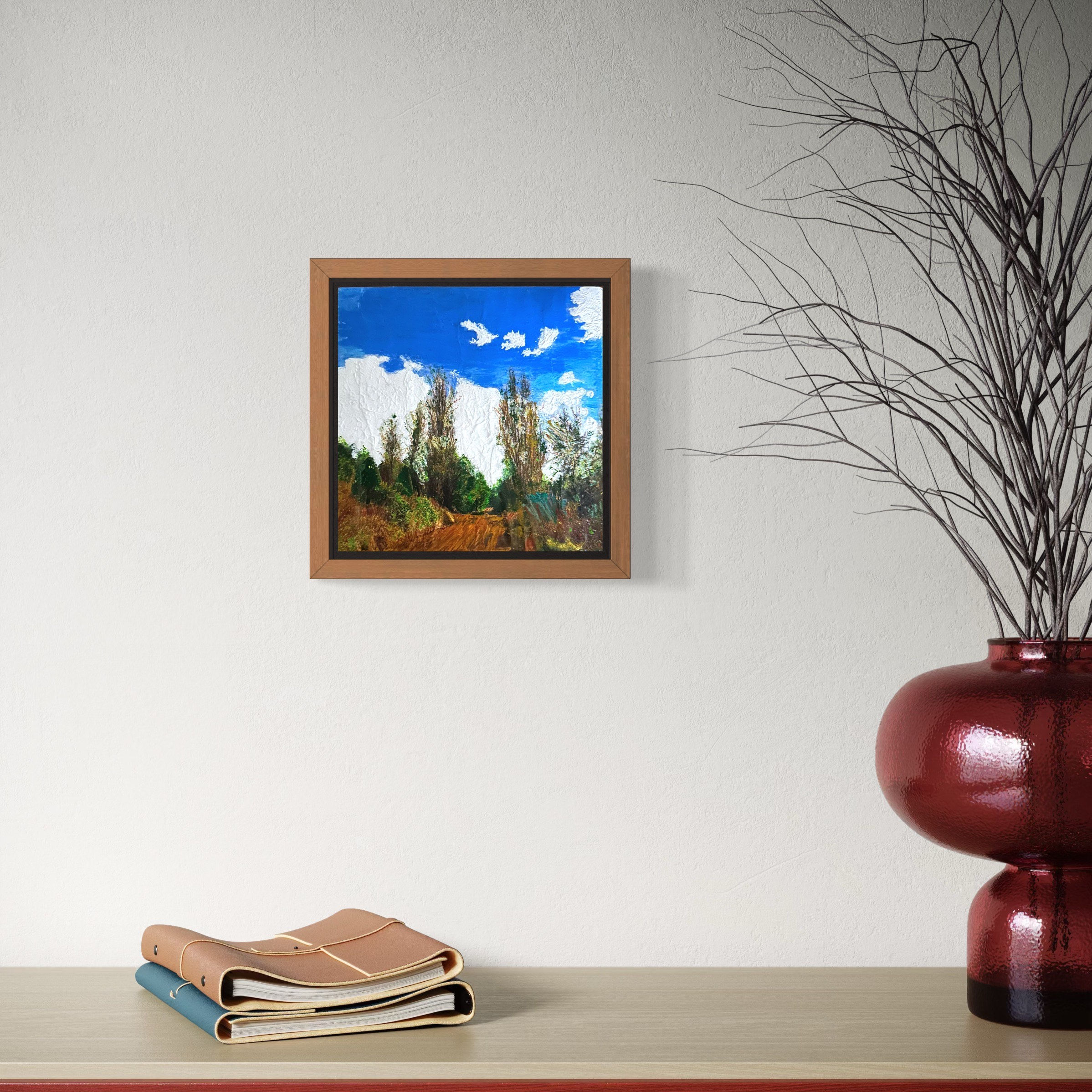 Nature's Brushstrokes - Pathway to Serenity