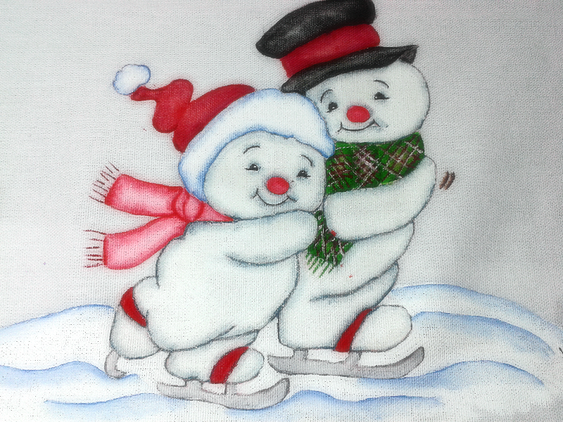 Boneco de Neve para o Natal