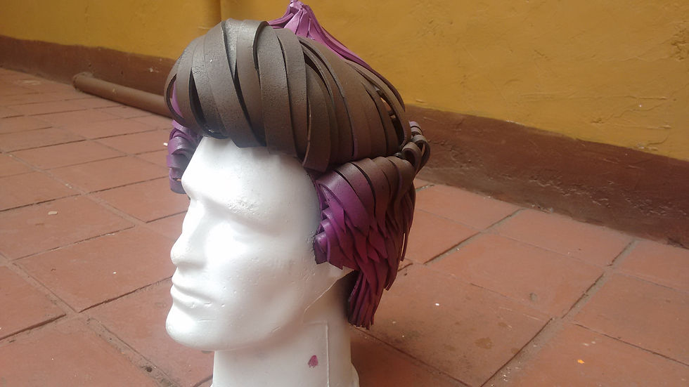 Peluca Estilo Años 80s