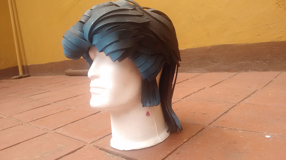 Peluca Estilo Años 80s