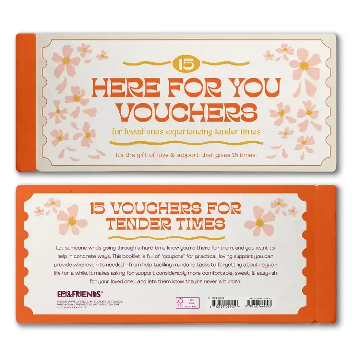 Thumbnail: Here for You Vouchers│Card Booklet