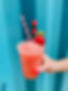 A berry slushy offered at Mazing Acres.