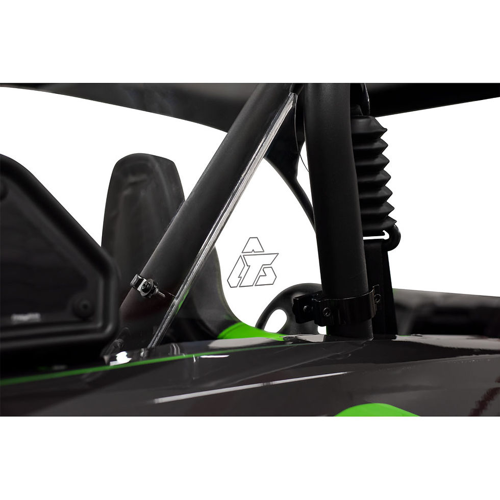 Thumbnail: Tusk UTV Polycarb Rear Window Clear - Scratch Resistant- Kawasaki KRX 1000