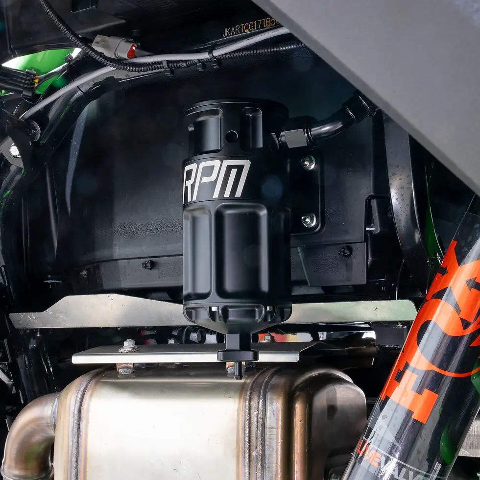 Thumbnail: RPM Kawasaki H2 4-Stage Oil Catch Can Kit