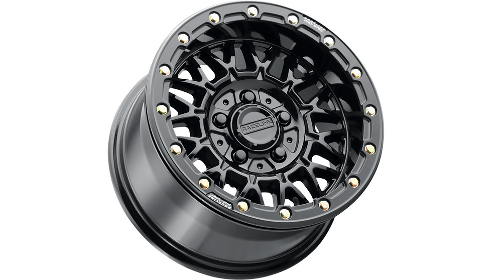 Thumbnail: Raceline Wheels Omega Beadlock Black - A15GB-58012-00 15x8 5/4.5 0