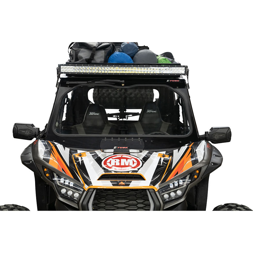 Thumbnail: Tusk UTV Full Glass Windshield with 16" Windshield Wiper- Kawasaki KRX 1000