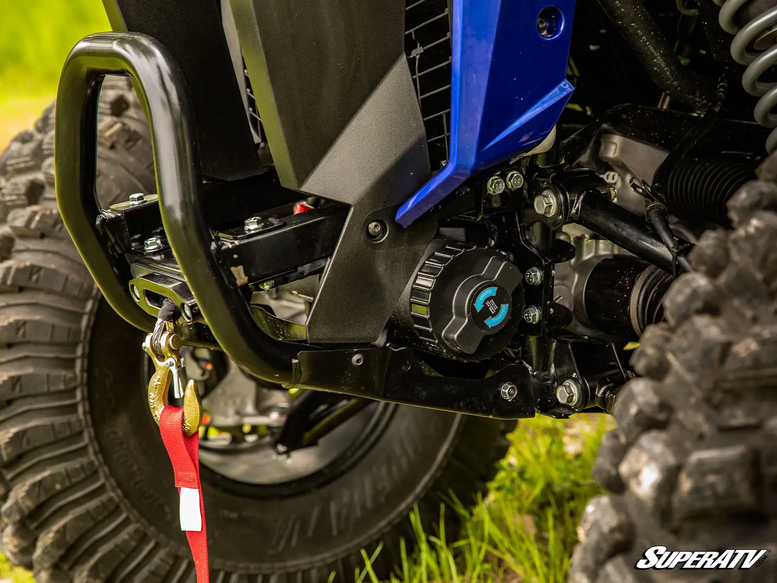 SUPERATV HONDA TALON 1000 WINCH MOUNTING PLATE Right Coast Offroad