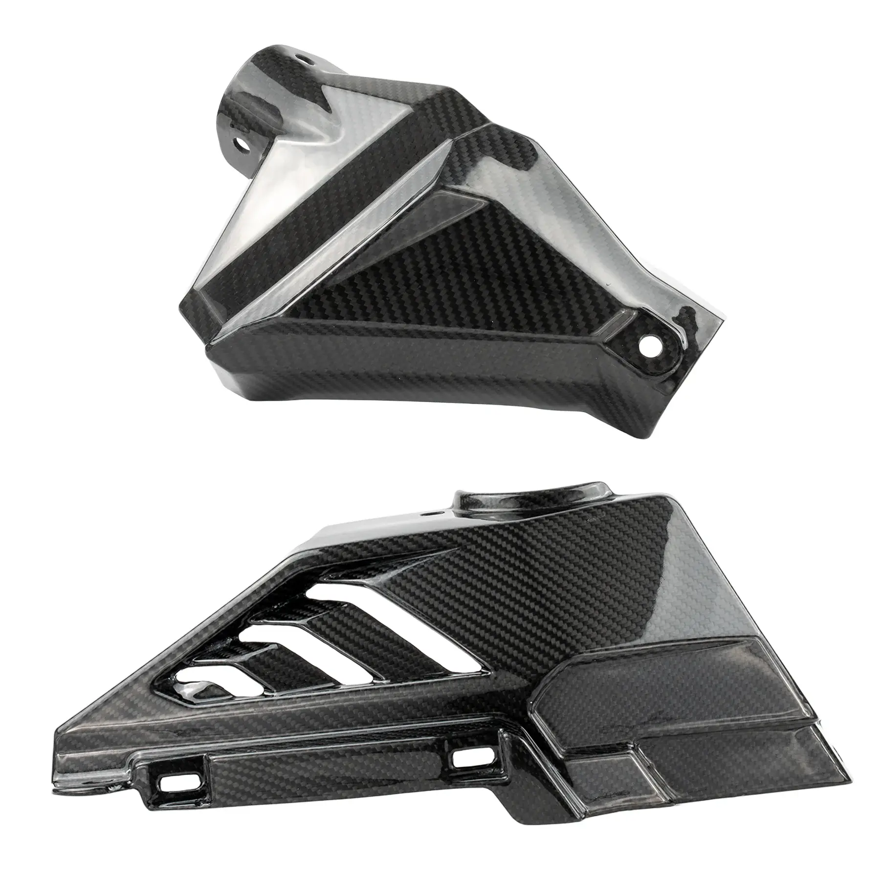 RPM Kawasaki H2 Carbon Fiber 4 Piece Pillar Covers Kit