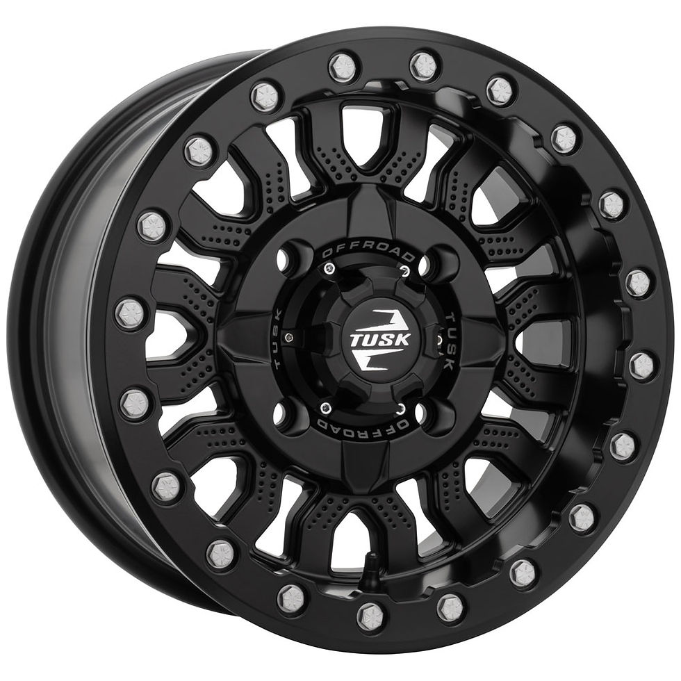 Thumbnail: Tusk Fremont Beadlock Wheel- Matte Black