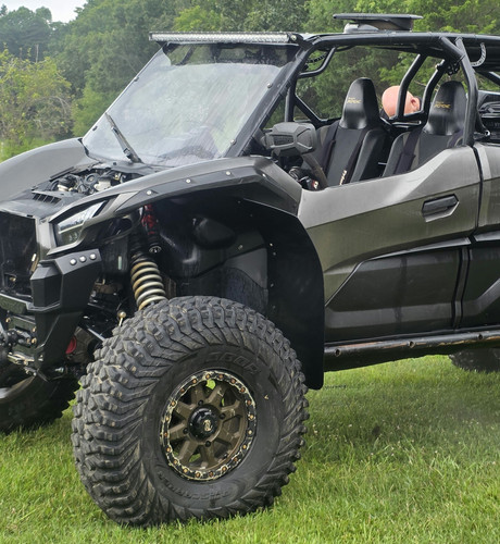 RCOR XXL Front Fender Flares for Kawasaki KRX/KRX 4 | Right Coast