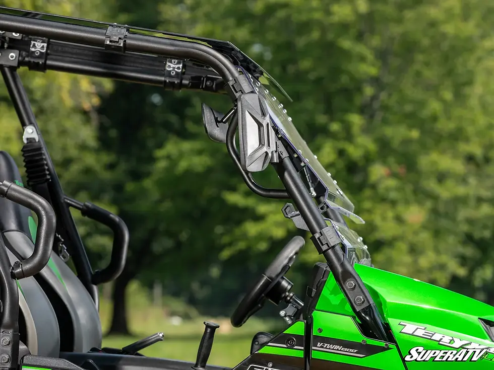 Thumbnail: SuperATV Kawasaki Teryx S Flip Windshield