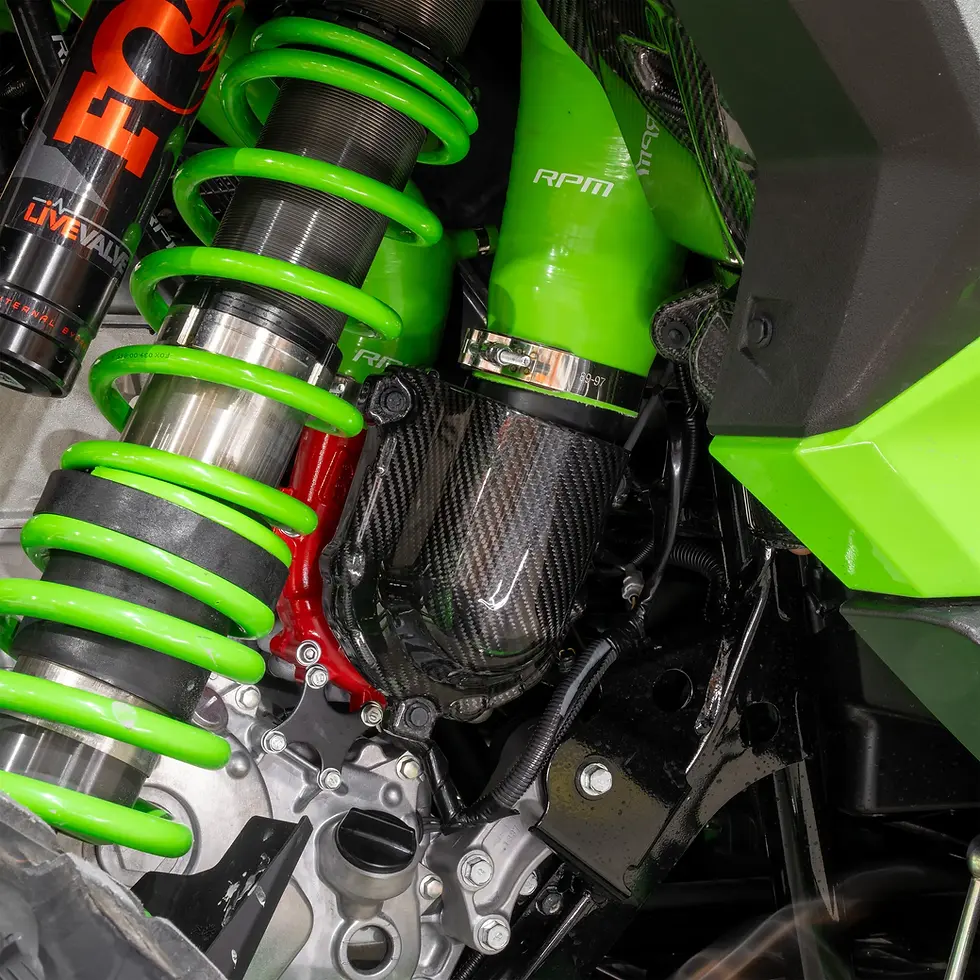 Thumbnail: RPM Kawasaki H2 Carbon Fiber Supercharger Cover