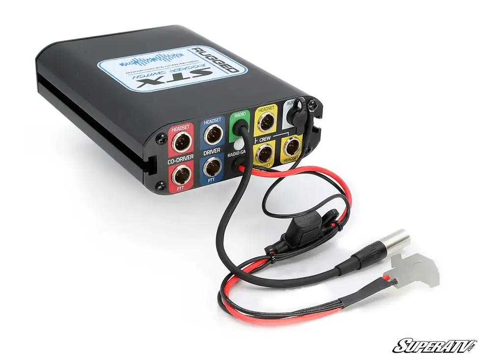 Thumbnail: Rugged Radios STX STEREO Complete Master Communication Kit with Intercom and 2-W