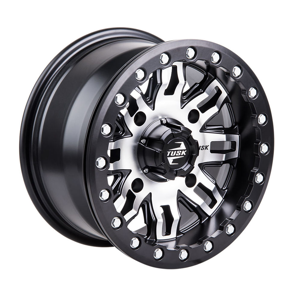 Thumbnail: Tusk Teton Beadlock Wheel- Machined/Black