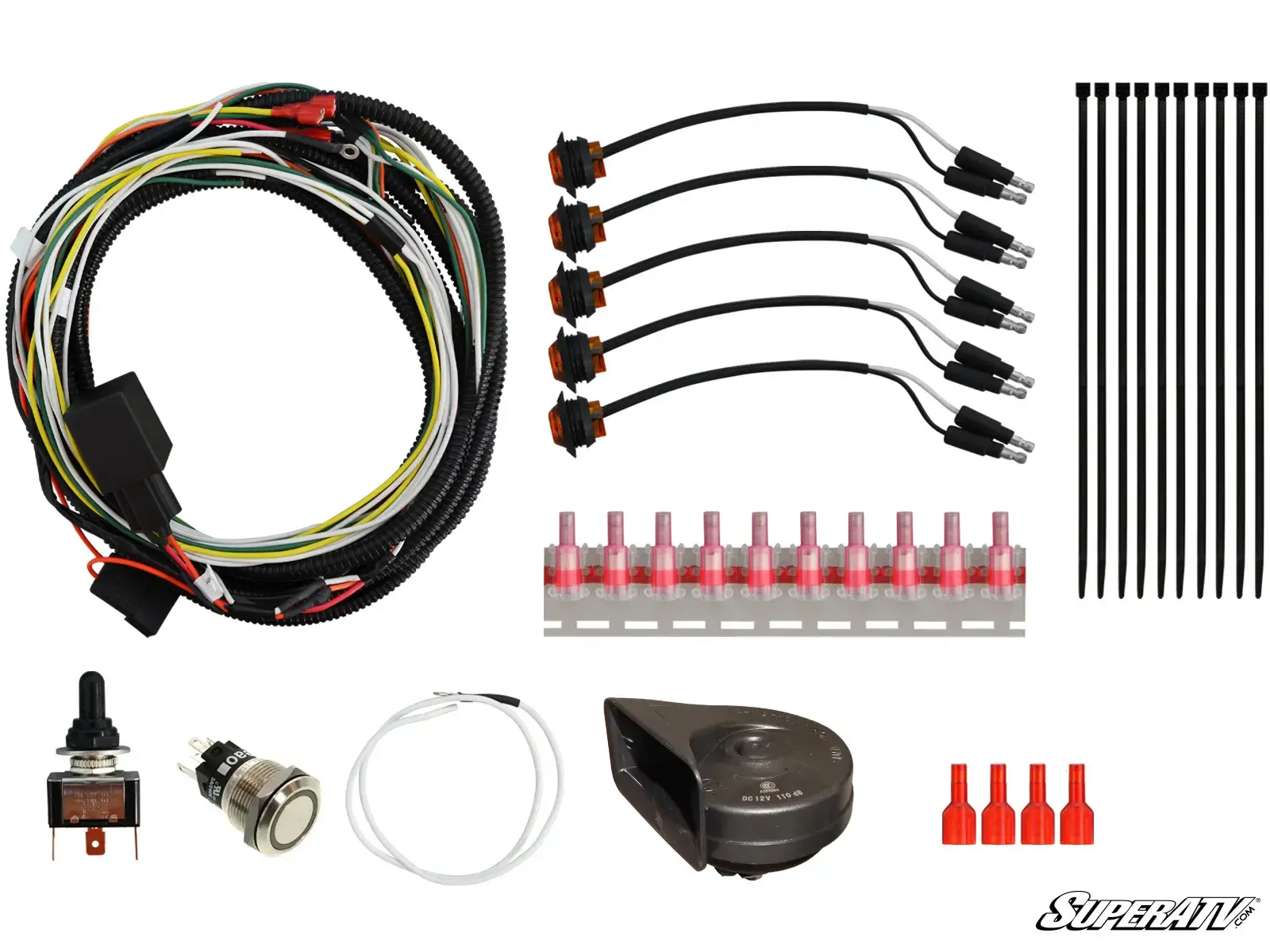 SUPERATV UTV / ATV UNIVERSAL PLUG & PLAY TURN SIGNAL KIT
