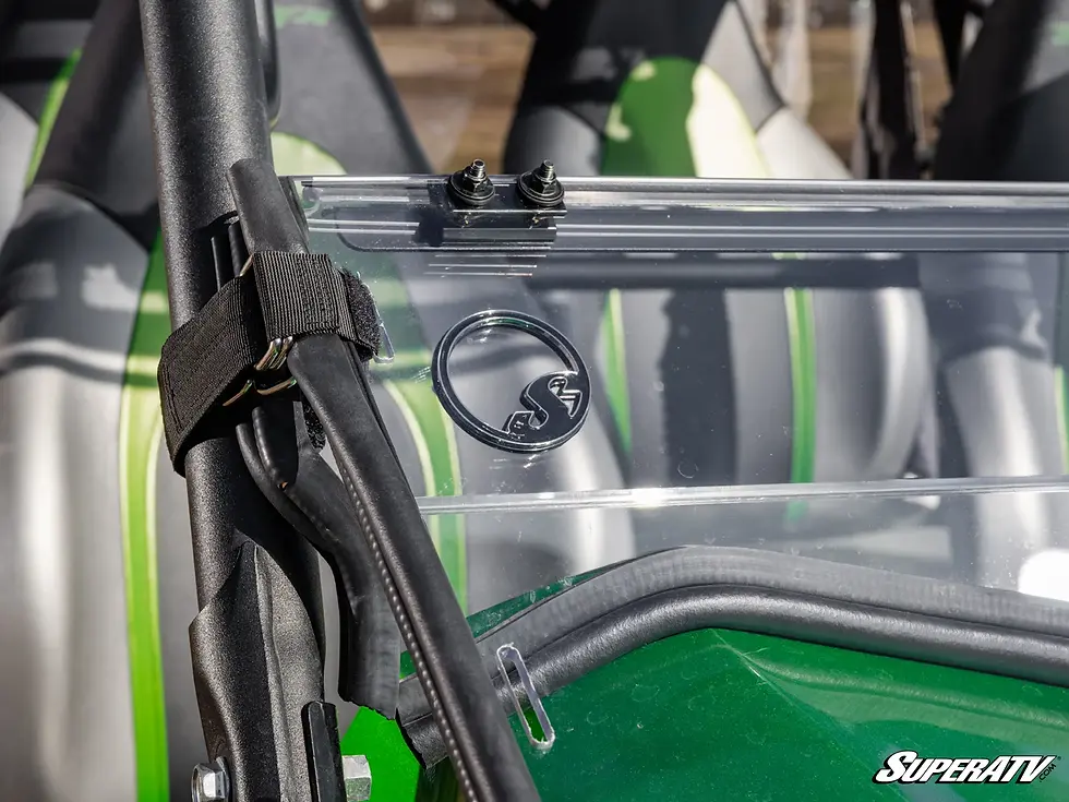 Thumbnail: SuperATV Kawasaki Teryx S Flip Down Windshield