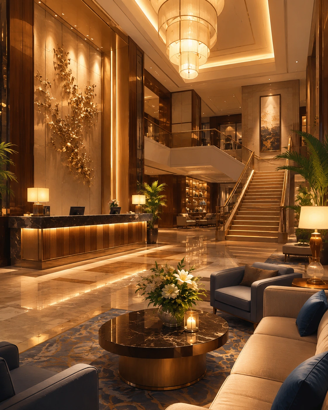 Hotel Lobby