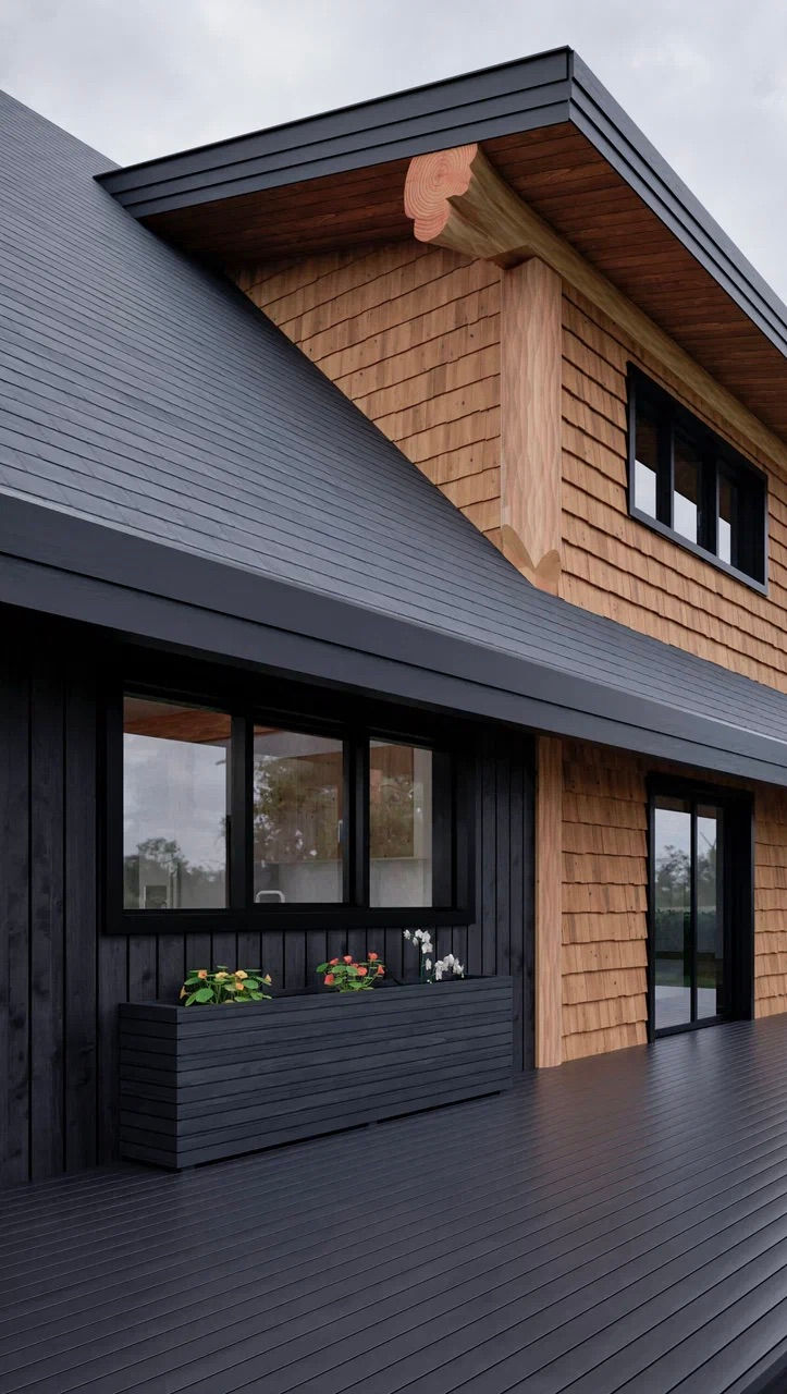 Thumbnail: ALTAIRE 1670 SQ FT MODERN LOG HOME KIT