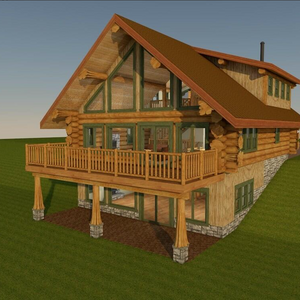 TELLICO 1857 SQ FT LOG HOME KIT