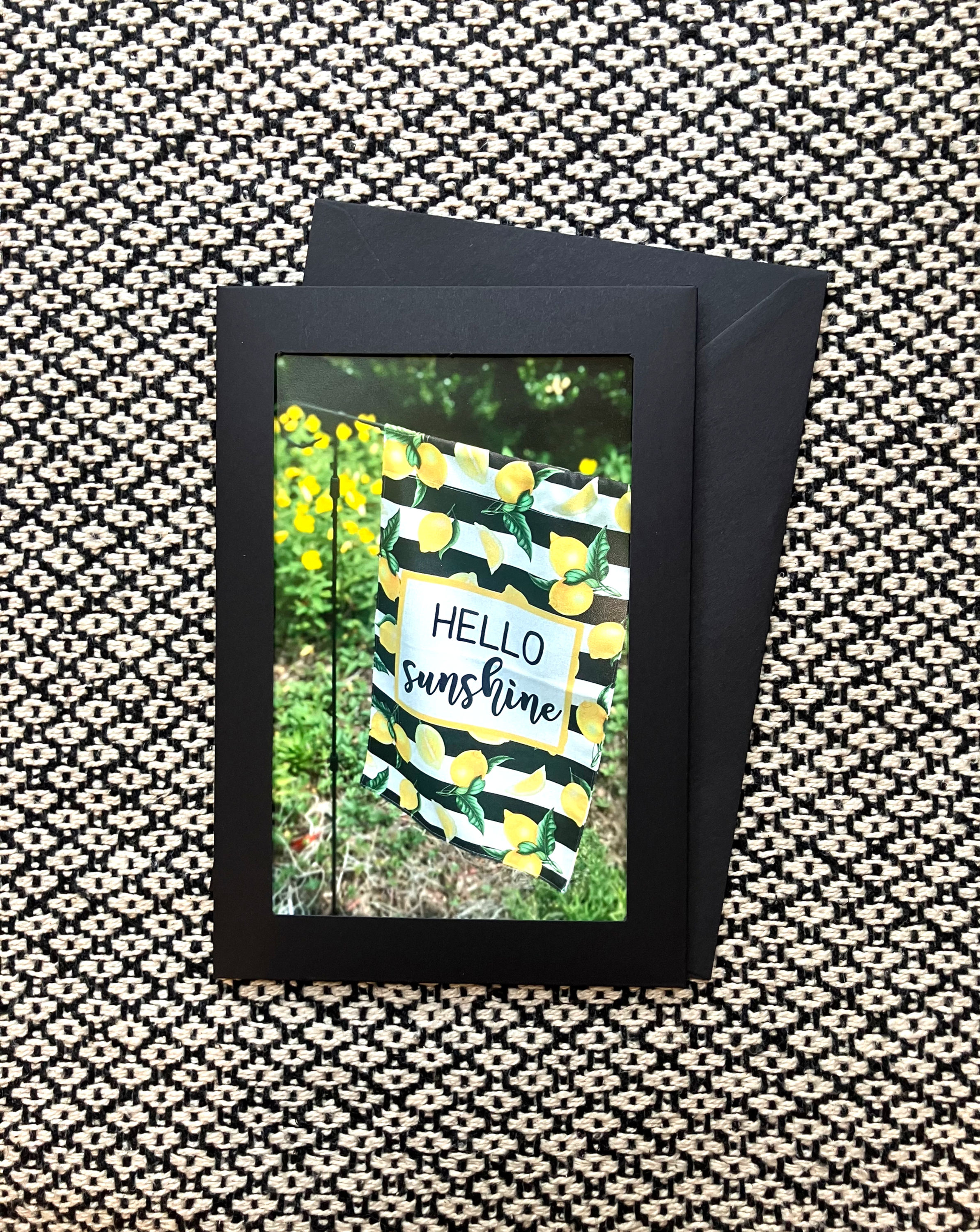 Hello, Sunshine (choose single or 5 card set)