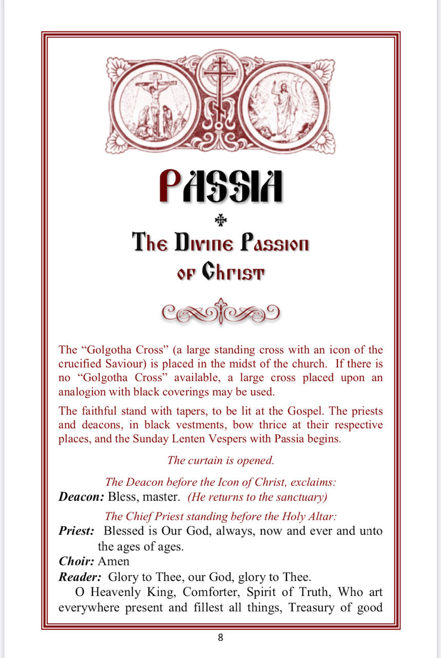 Thumbnail: PASSIA: The Divine Passion of Christ
