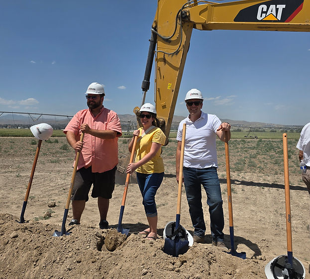 Ground breaking for the new high school