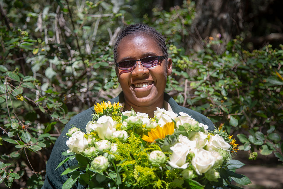 Beautiful Smiles and Flowers